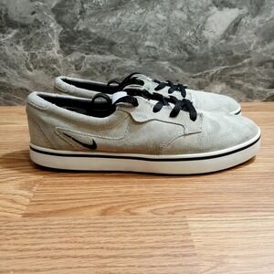 Nike‎ Braata Mens Sz 7 EU 40 Gray Suede Skate Tennis Shoe Sneaker